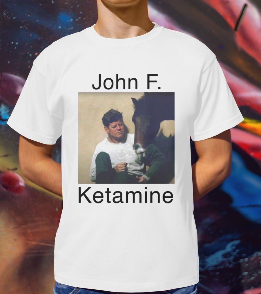 John F. Ketamine Horseman Interaction T-Shirt