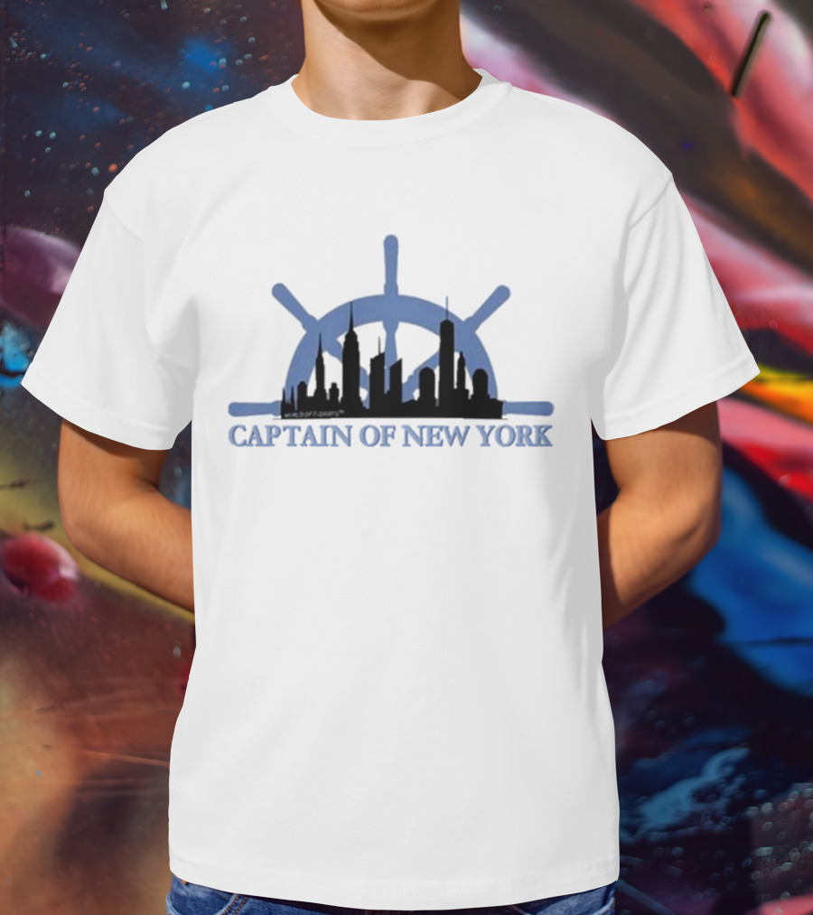 Captain Of New York Joshua Block Worldof S T-Shirt