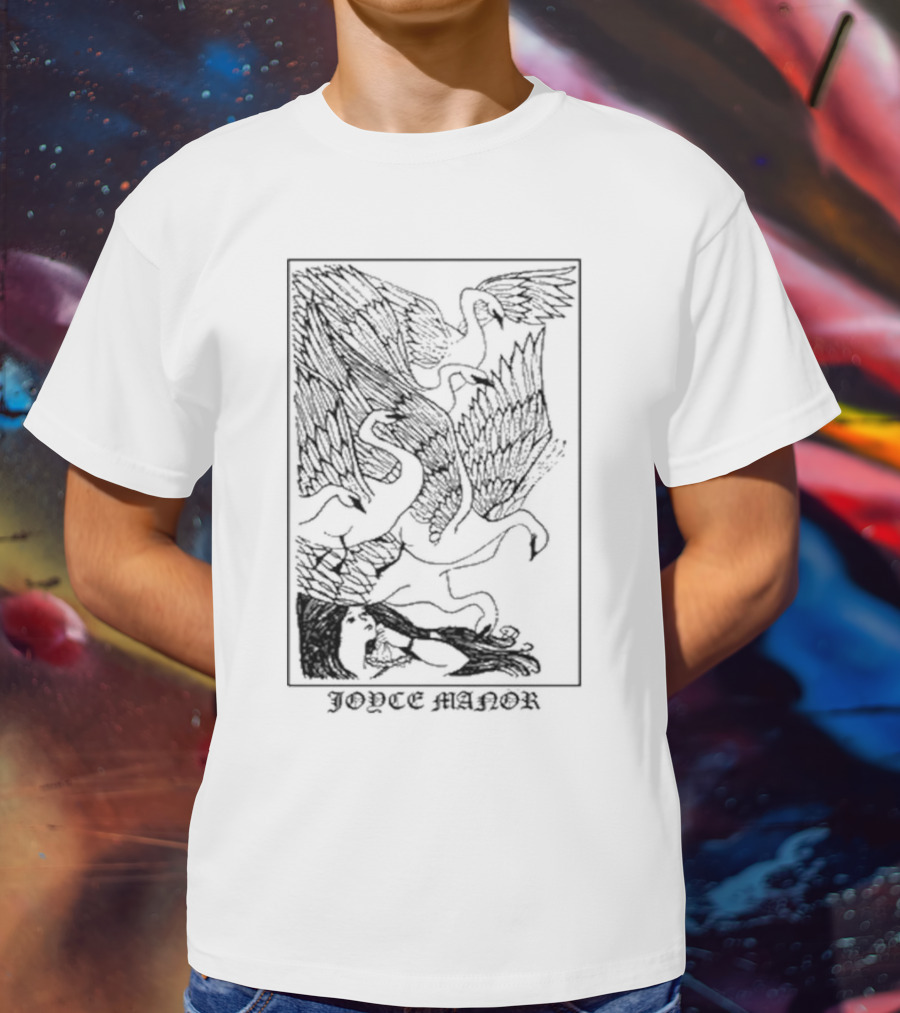 Joyce Manor Turtle Goose Girl Peaceful Interaction T-Shirt