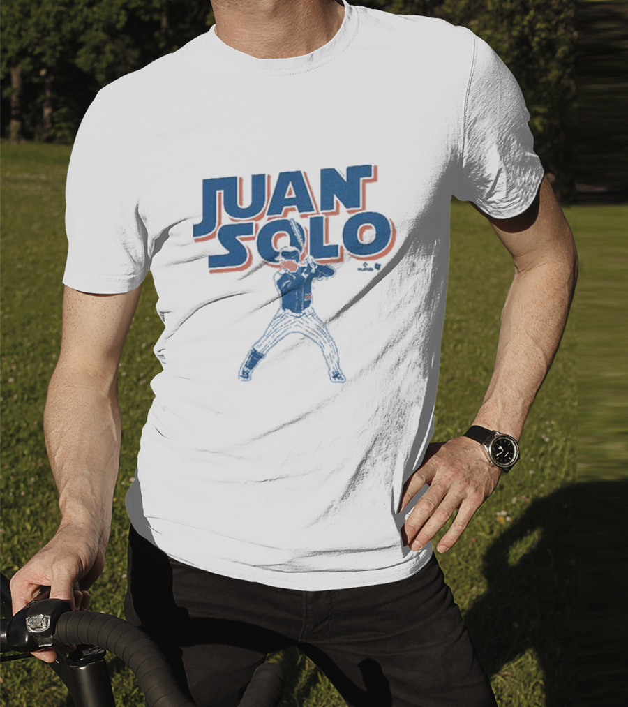 Juan Soto Juan Solo Baseball Star Wars Crossover T-Shirt