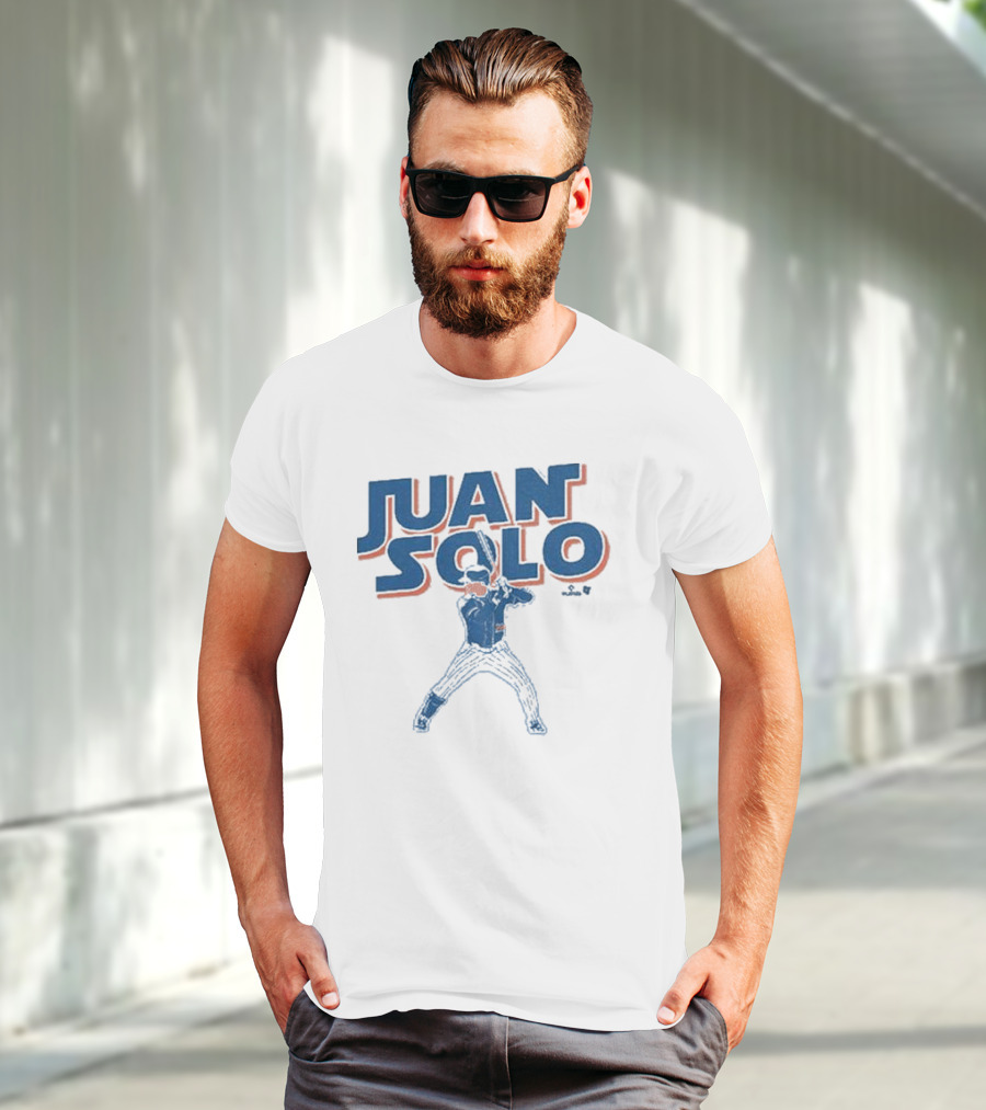 Juan Soto Juan Solo Baseball Star Wars Crossover T-Shirt