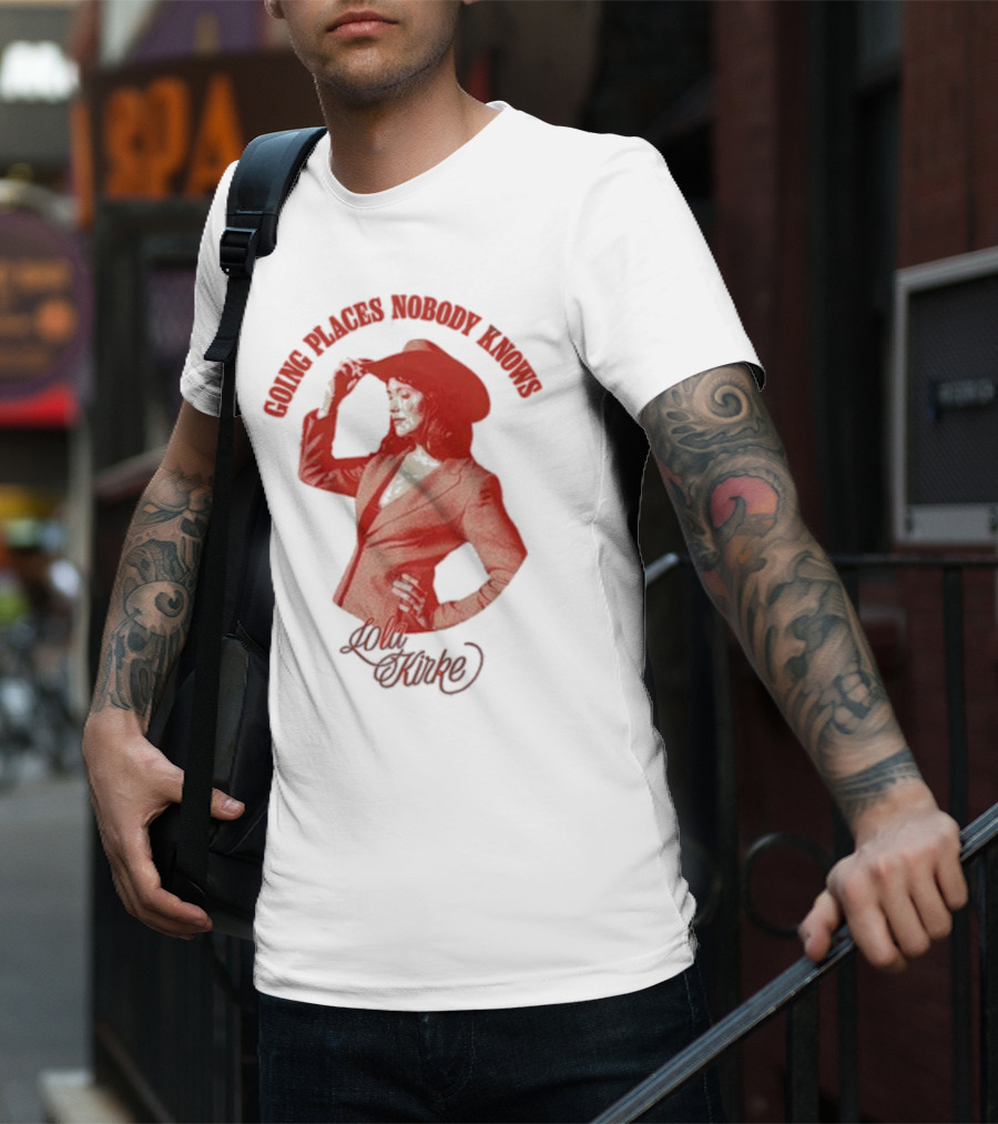 Going Places Nobody Knows Lola Kirke Trailblazer T-Shirt
