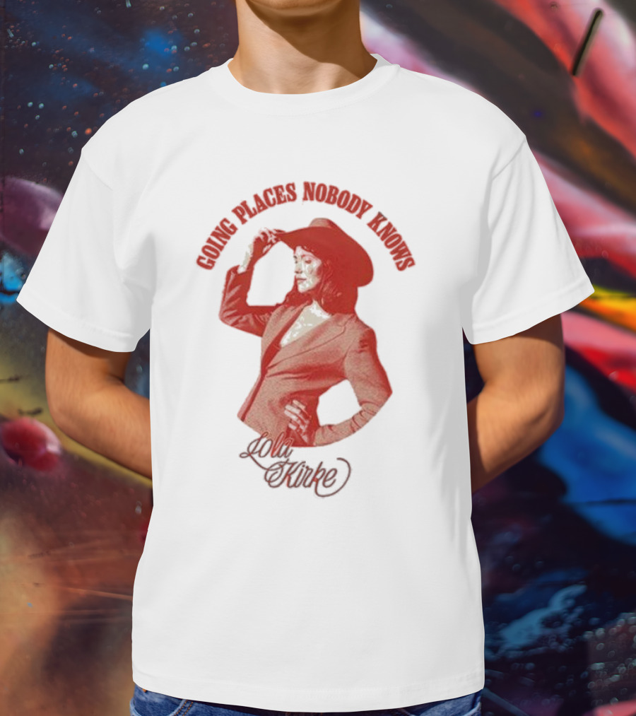 Going Places Nobody Knows Lola Kirke Trailblazer T-Shirt