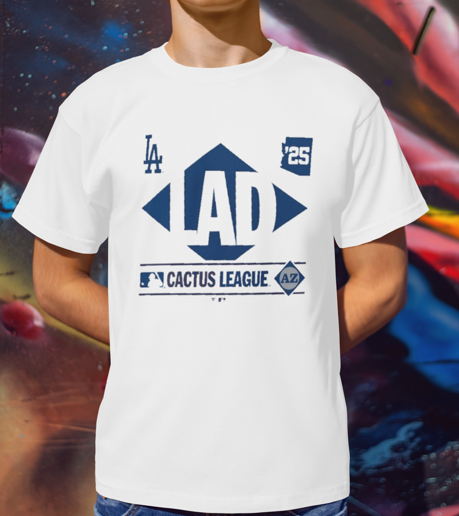 Los Angeles Dodgers 2025 Cactus League AZ True Icon Spring Training T-Shirt