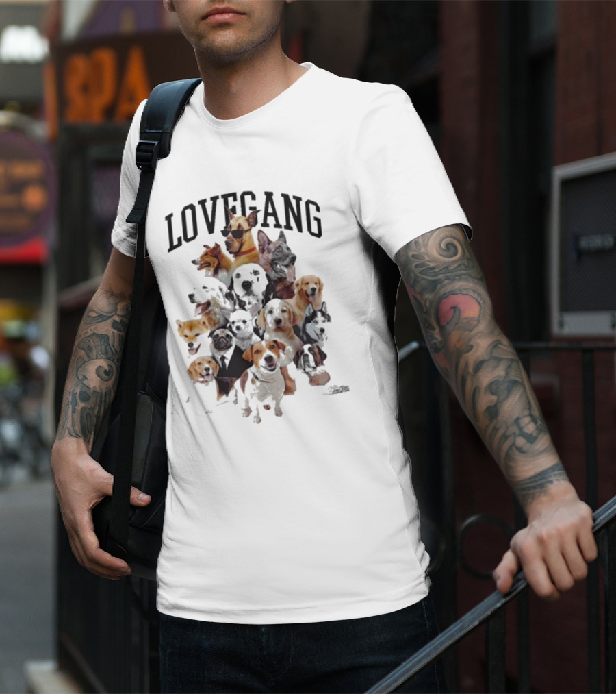 Lovegang Celebrities Dogs T-Shirt