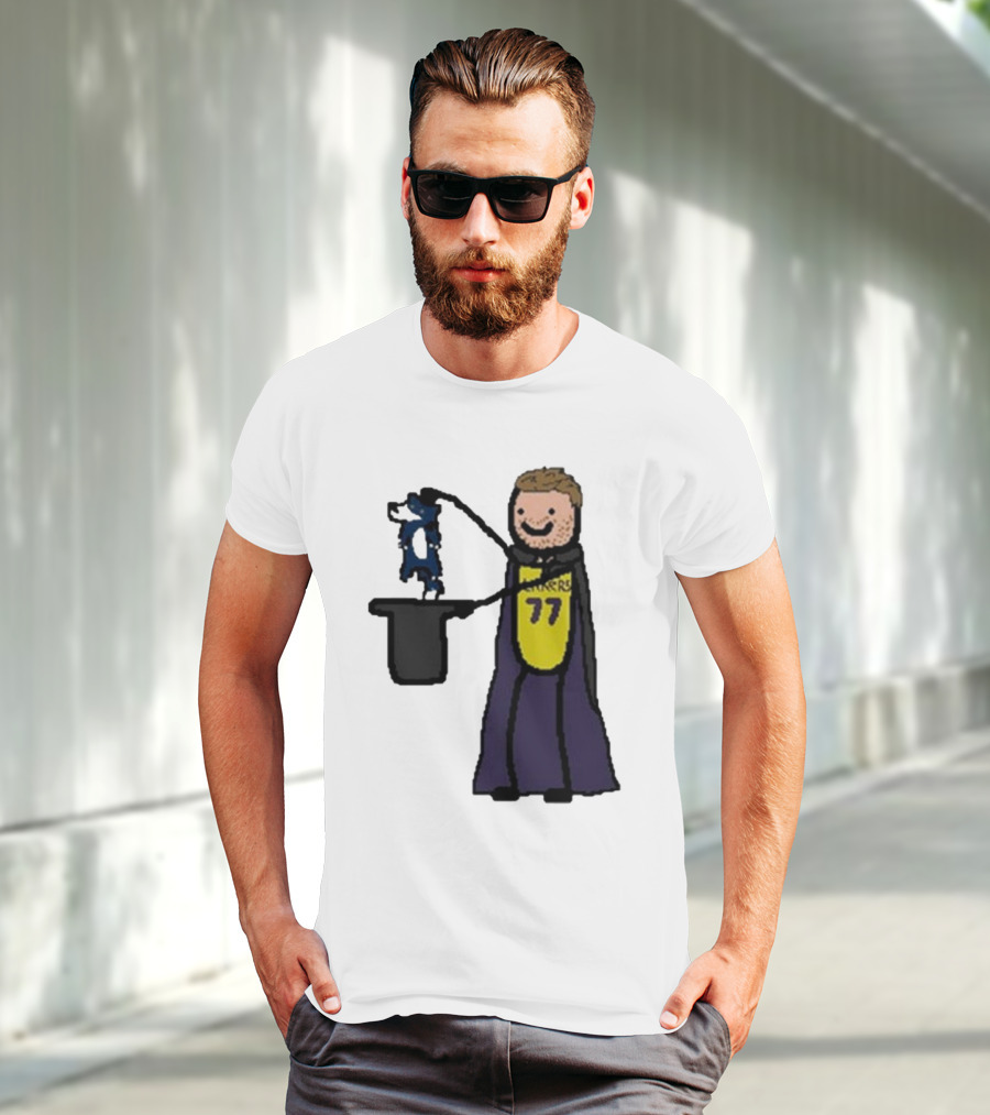 Luka Doncic 77 Lakers Magic Cartoon T-Shirt