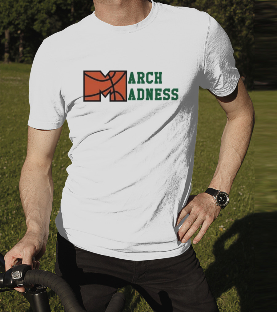 March Madness Basketball M Arch Adness T-Shirt