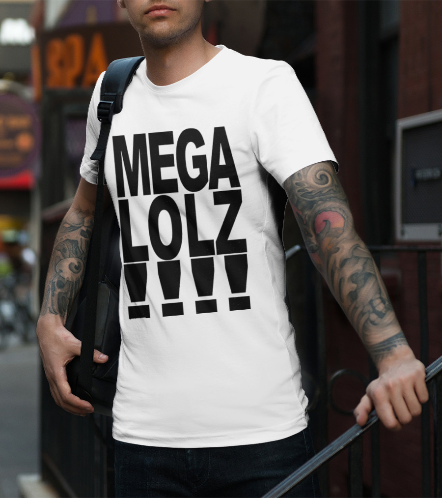 Mega Man Pixel Art Retro Gaming Lolz T-Shirt