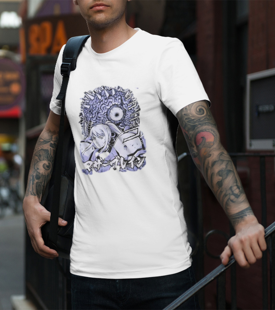 Metroid Mother Brain Samus Manga Style T-Shirt