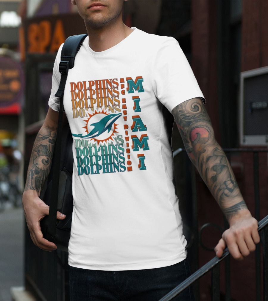 MIAMI Dolphins AFC East Division T-Shirt