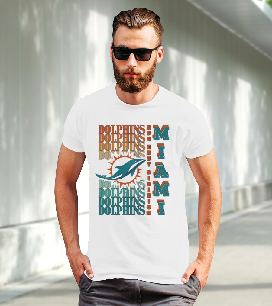 MIAMI Dolphins AFC East Division T-Shirt