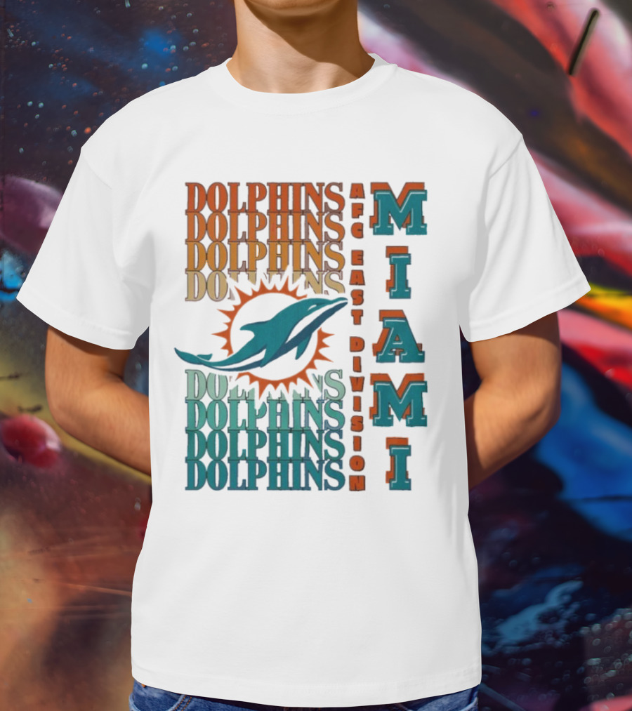 MIAMI Dolphins AFC East Division T-Shirt
