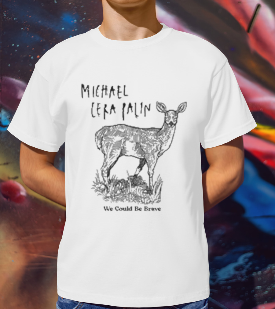 Michael Cera Palin We Could Be Brave Deer T-Shirt