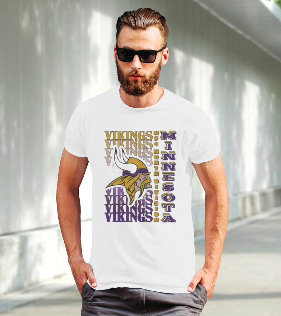 Minnesota Vikings NFC North Division Vikings Minnesota T-Shirt