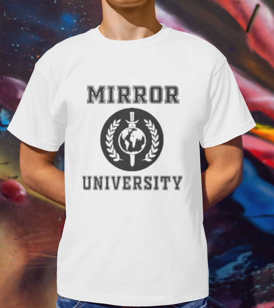 Mirror University 2025 Global Emblem Laurel T-Shirt