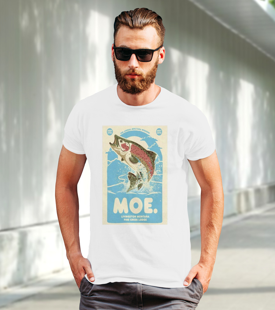 3rd Annual Moe.Tana Weekend Livingston Montana Pine Creek Lodge July 11-12 2025 T-Shirt