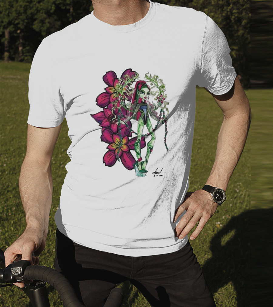 Monster High Venus McFlytrap Lily Blossom Vines Fashion Style T-Shirt