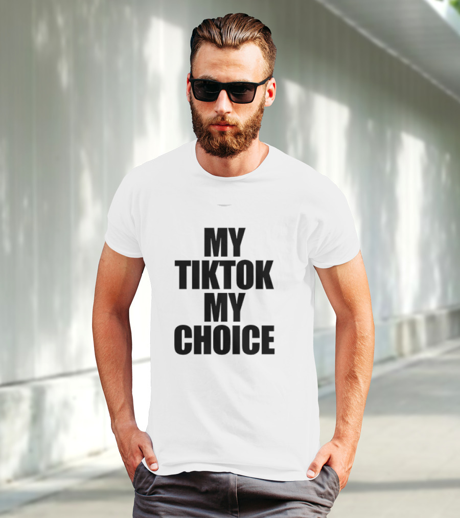 My TikTok My Choice Retro Cassette Tape T-Shirt