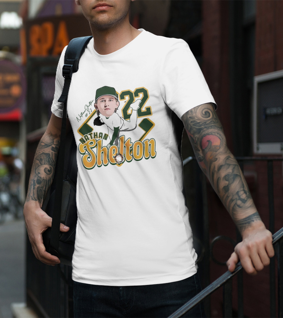 Nathan Shelton 22 Baseball Player 2025 T-Shirt