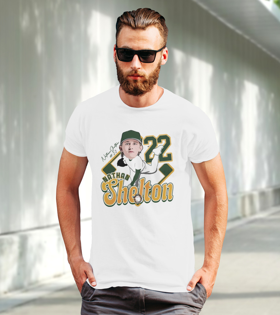 Nathan Shelton 22 Baseball Player 2025 T-Shirt