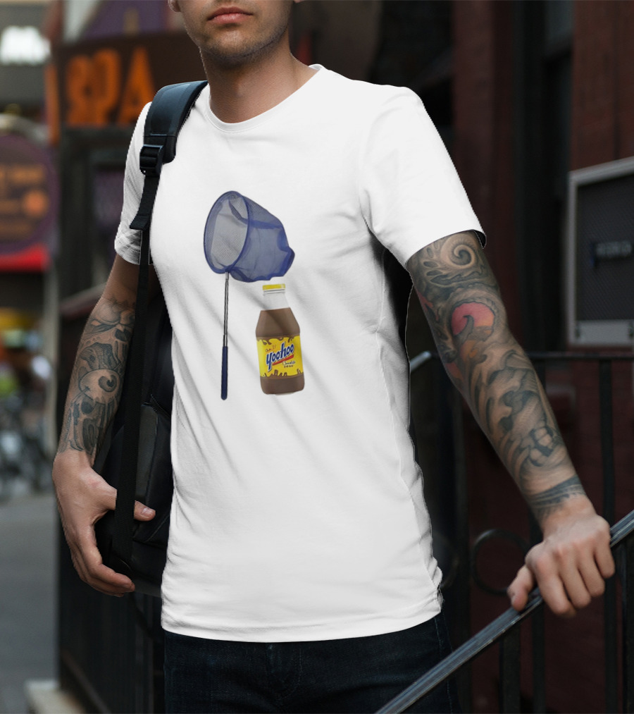 Yoohoo Chocolate Drink And Net Pool Catching Fun T-Shirt