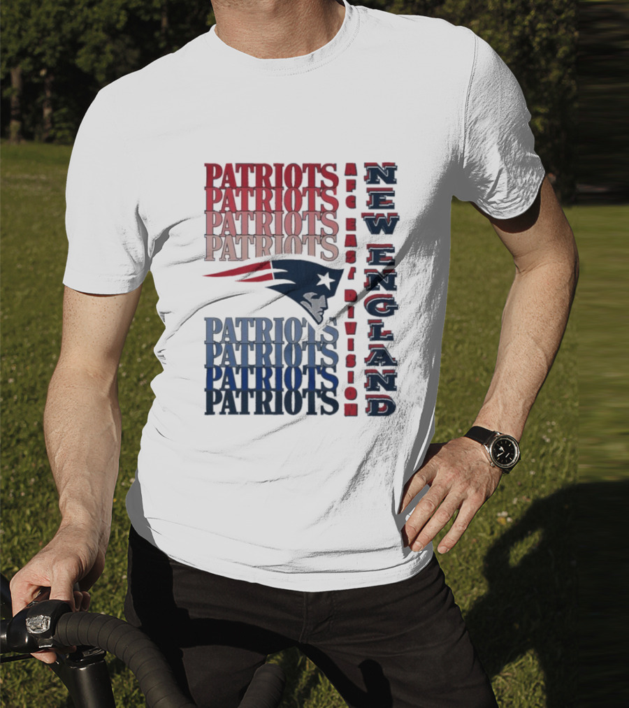 Patriots New England AFC East Division Football Team T-Shirt