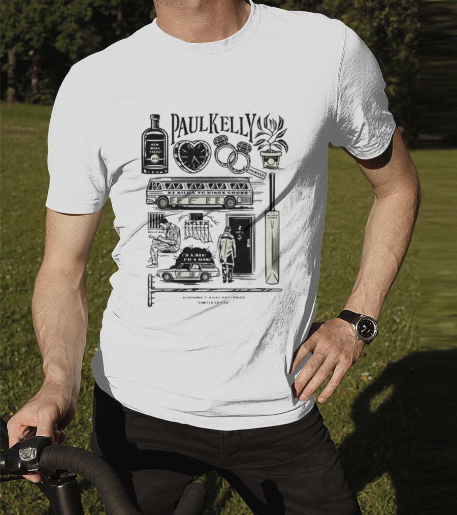 Paul Kelly How To Make Gravy Australian Icons Music Collection T-Shirt