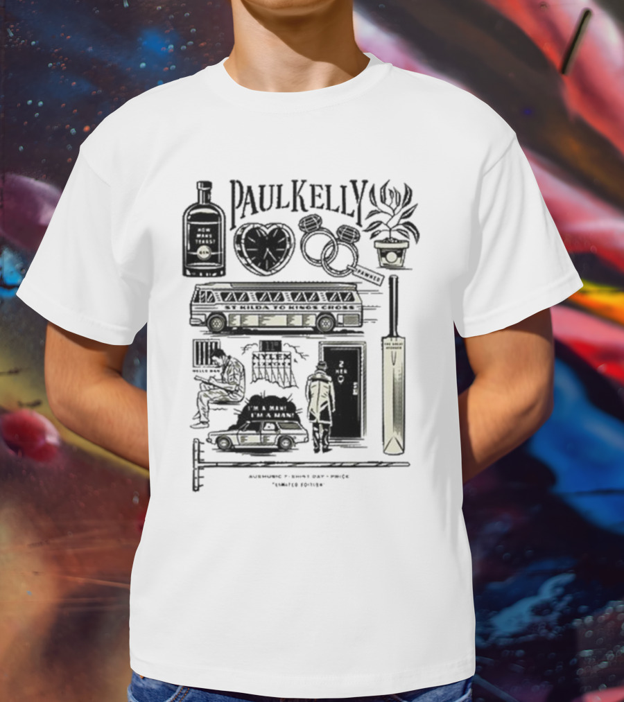 Paul Kelly How To Make Gravy Australian Icons Music Collection T-Shirt