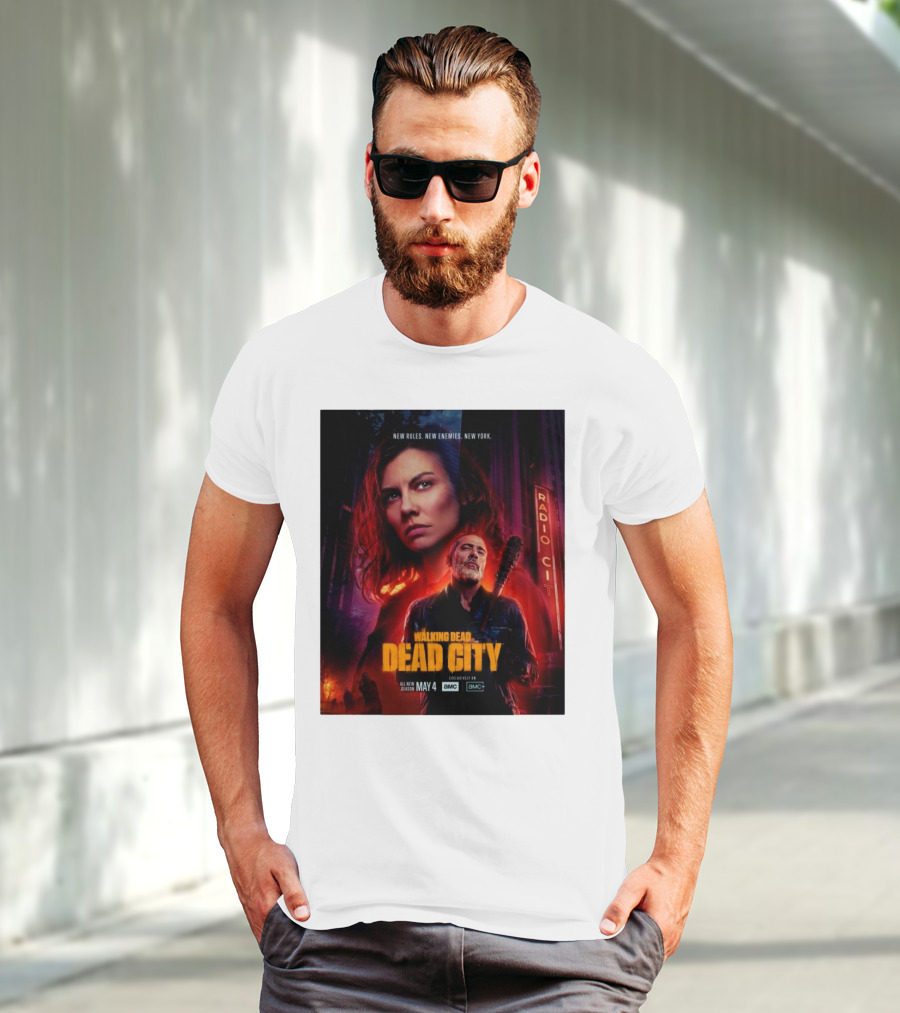 New Rules New Enemies New York The Walking Dead Dead City All New Season May 4 T-Shirt