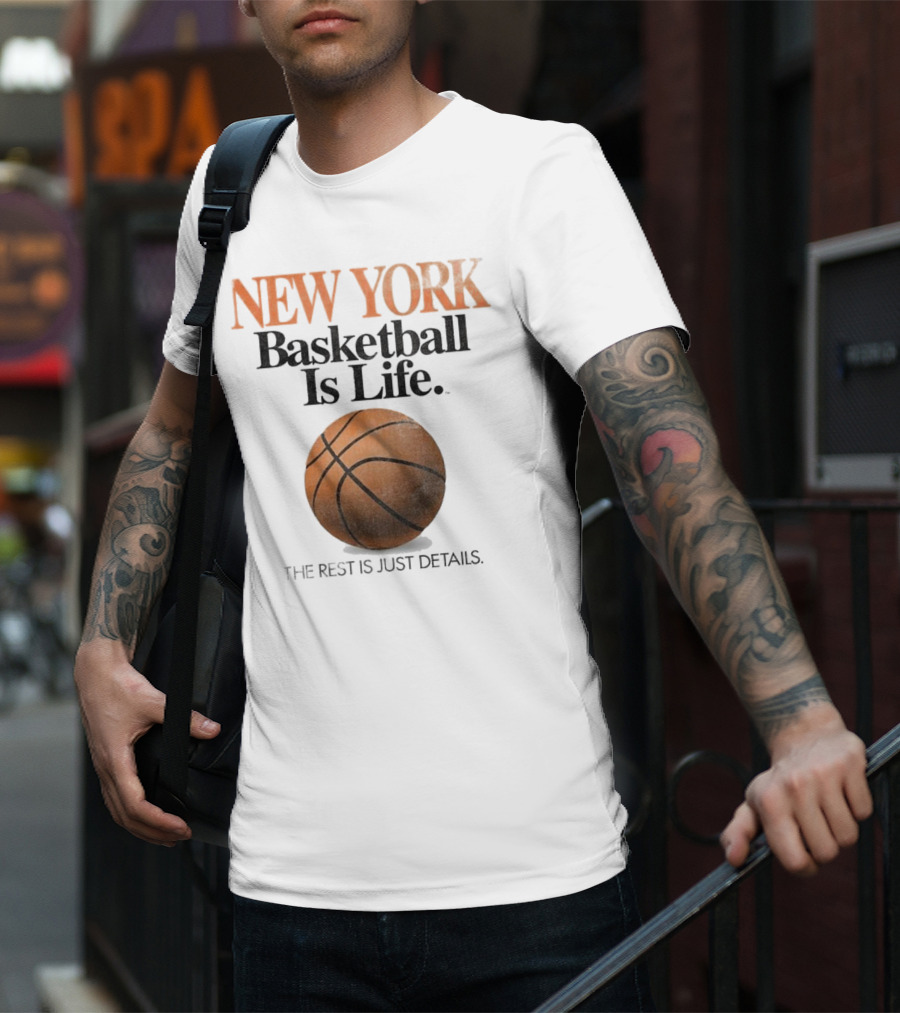 New York Basketball Is Life NYC BIL T-Shirt
