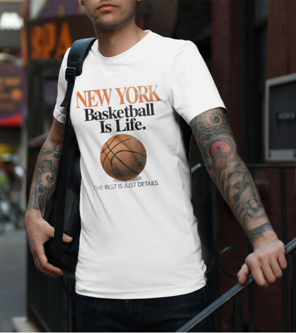 New York Basketball Is Life NYC BIL T-Shirt