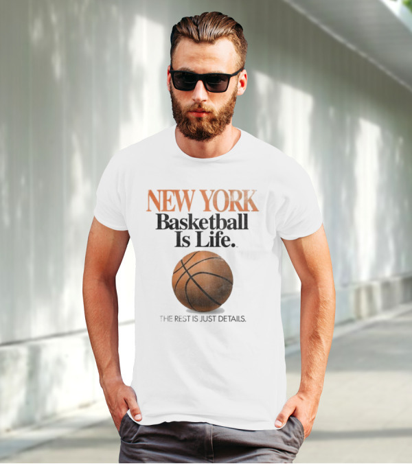 New York Basketball Is Life NYC BIL T-Shirt