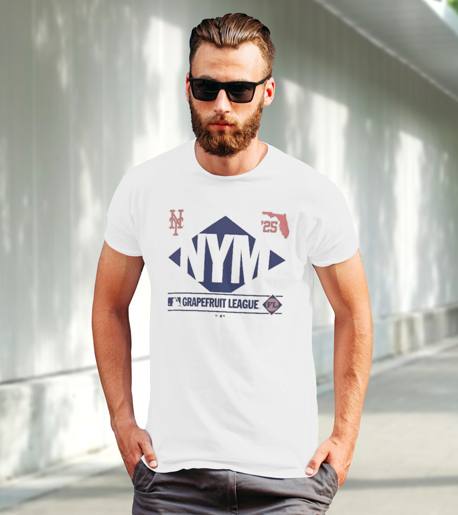 New York Mets NYM 2025 Florida Grapefruit League FL T-Shirt