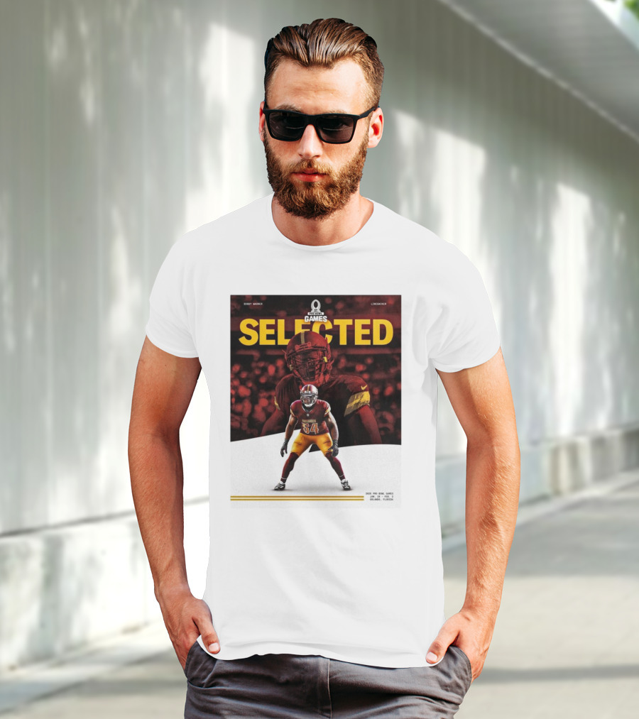 Pro Bowl Games 2025 Bobby Wagner Selected Linebacker Washington Commanders Orlando Florida T-Shirt