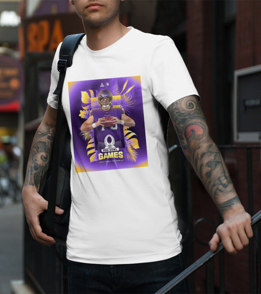 2025 NFL Pro Bowl Games Minnesota Vikings Brian O’Neill T-Shirt