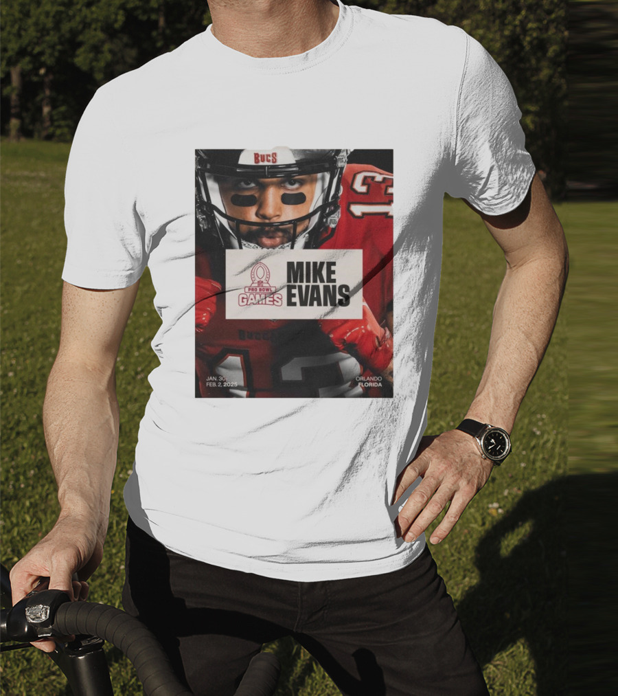 Pro Bowl Games 2025 Mike Evans Tampa Bay Buccaneers Jan 30 – Feb 2 Orlando Florida T-Shirt