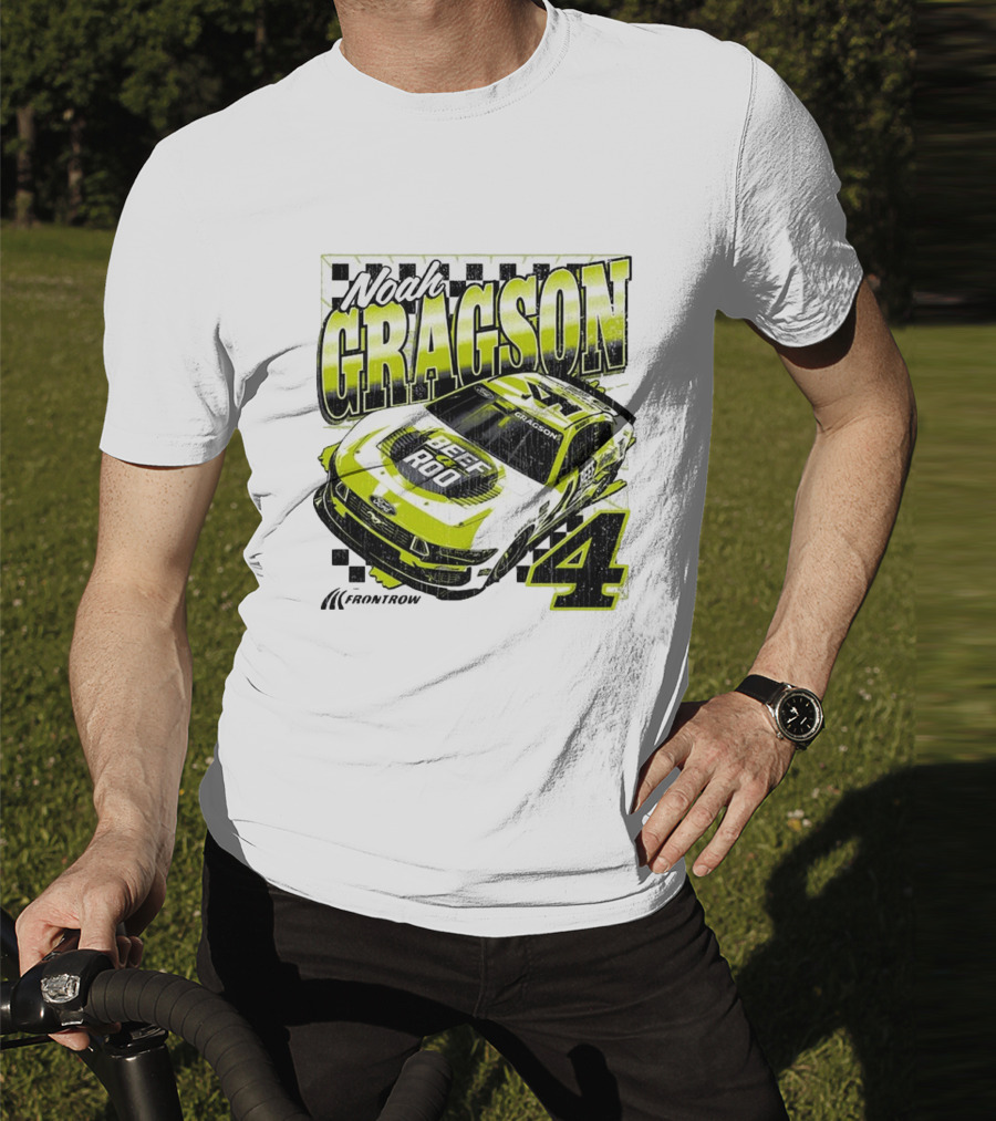 Noah Gragson Beef-A-Roo Car Racing Number 4 T-Shirt