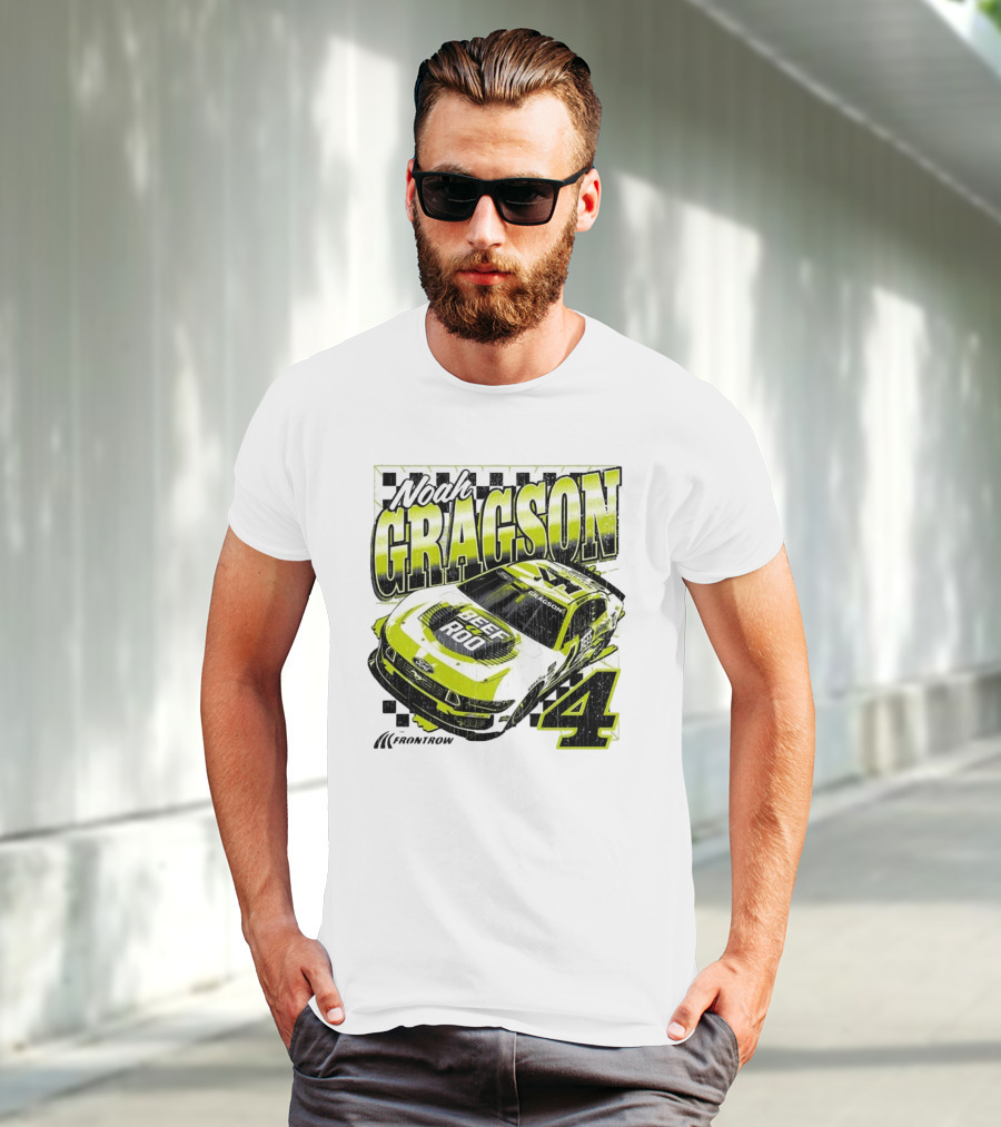 Noah Gragson Beef-A-Roo Car Racing Number 4 T-Shirt