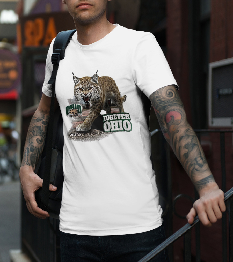 Ohio Bobcat Athens Walk Forever Ohio T-Shirt