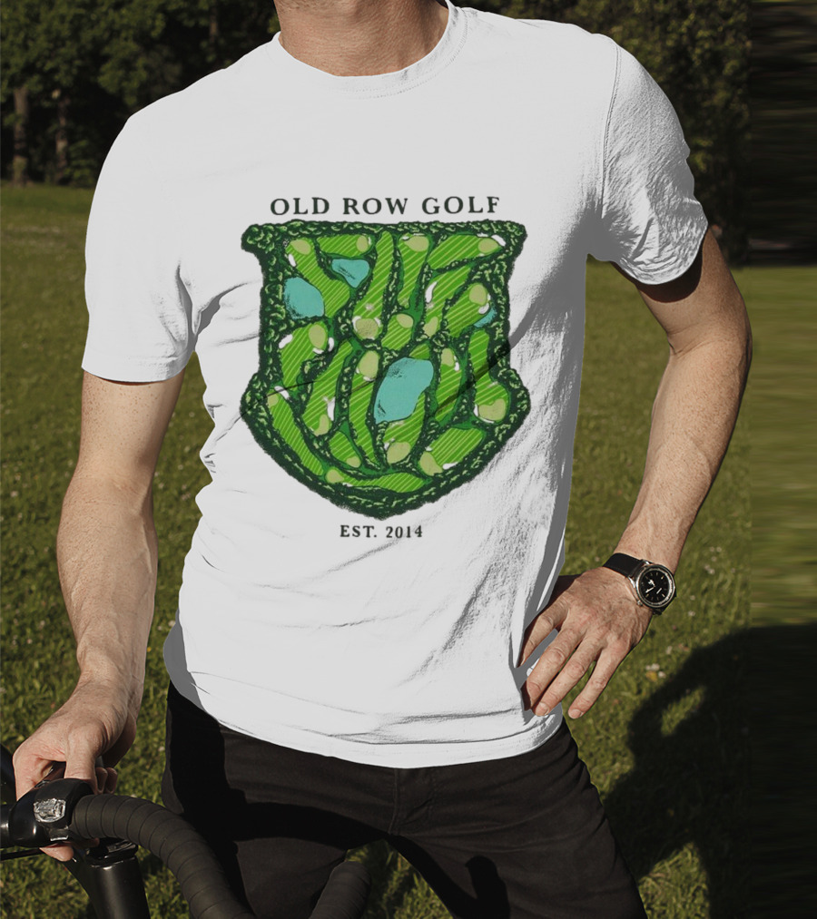 Old Row Golf Course Pigment Dyed T-Shirt