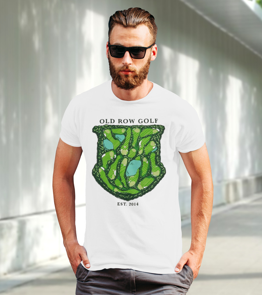 Old Row Golf Course Pigment Dyed T-Shirt