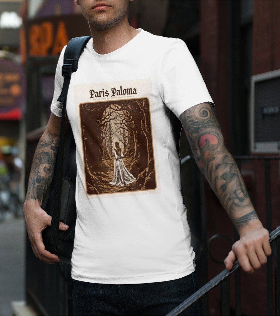 Paris Paloma March 25 2025 The Regency Ballroom San Francisco CA Concert T-Shirt