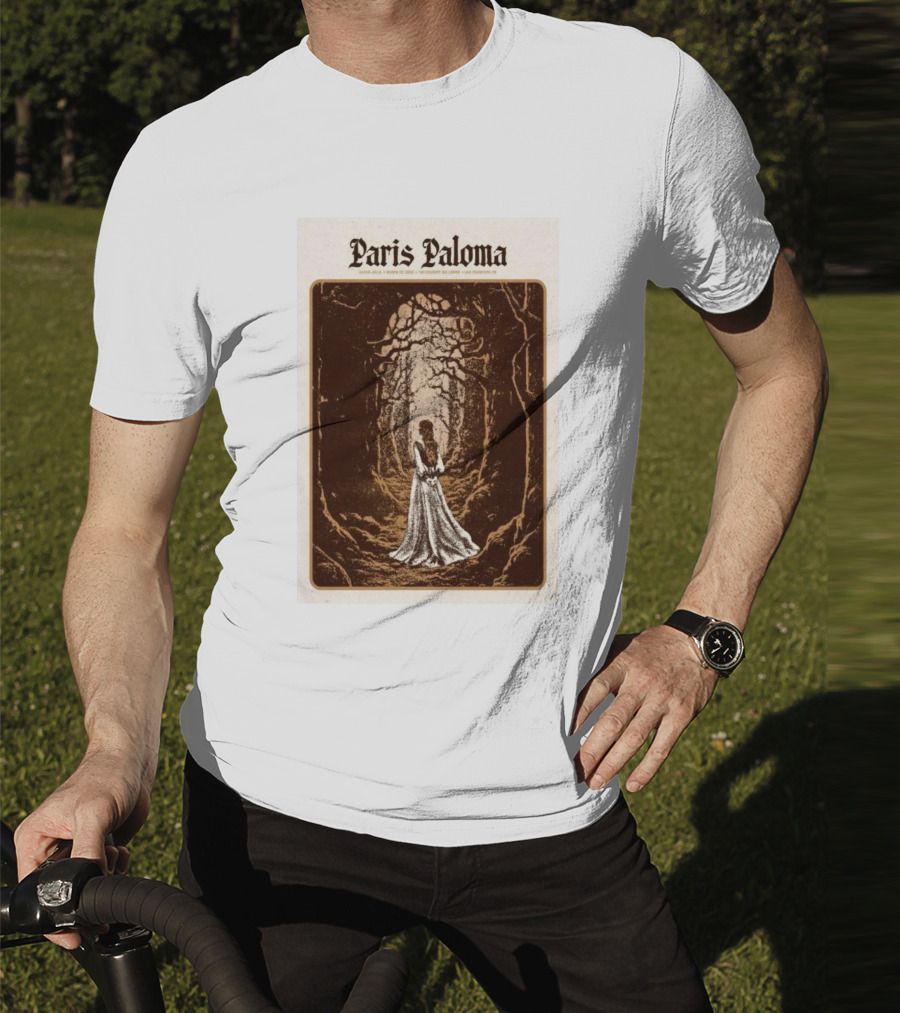 Paris Paloma March 25 2025 The Regency Ballroom San Francisco CA Concert T-Shirt