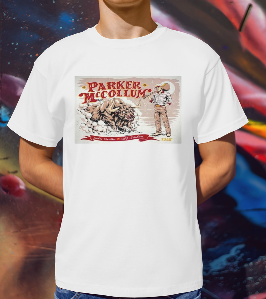 Parker McCollum Rodeo Houston NRG Stadium 2025 T-Shirt