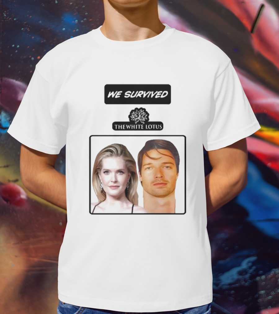 We Survived The White Lotus Patrick Schwarzenegger T-Shirt