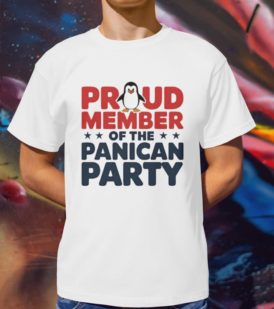 Proud Member Of The Panican Party Penguin T-Shirt
