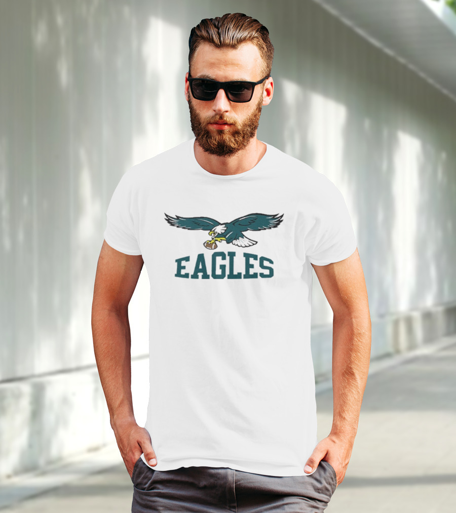 Philadelphia Eagles Vintage Football Eagle Icon T-Shirt