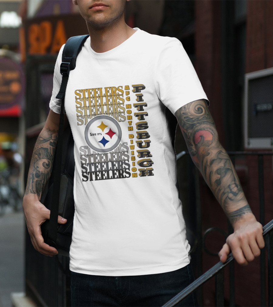 Pittsburgh Steelers AFC North Division See Us T-Shirt