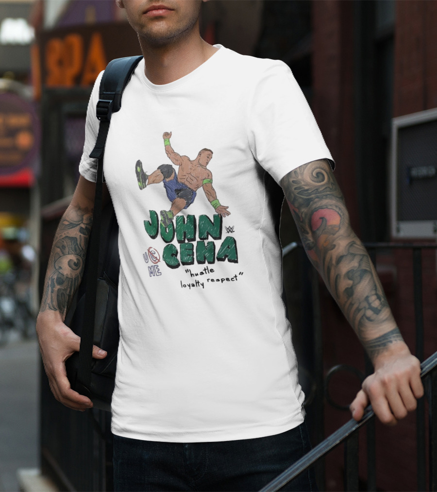 Ripple Junction WWE John Cena U Can’t See Me Hustle Loyalty Respect 2025 T-Shirt