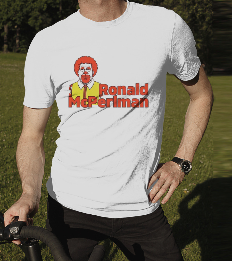 Ronald McPerlman McDonalds And Ron Perlman Crossover T-Shirt